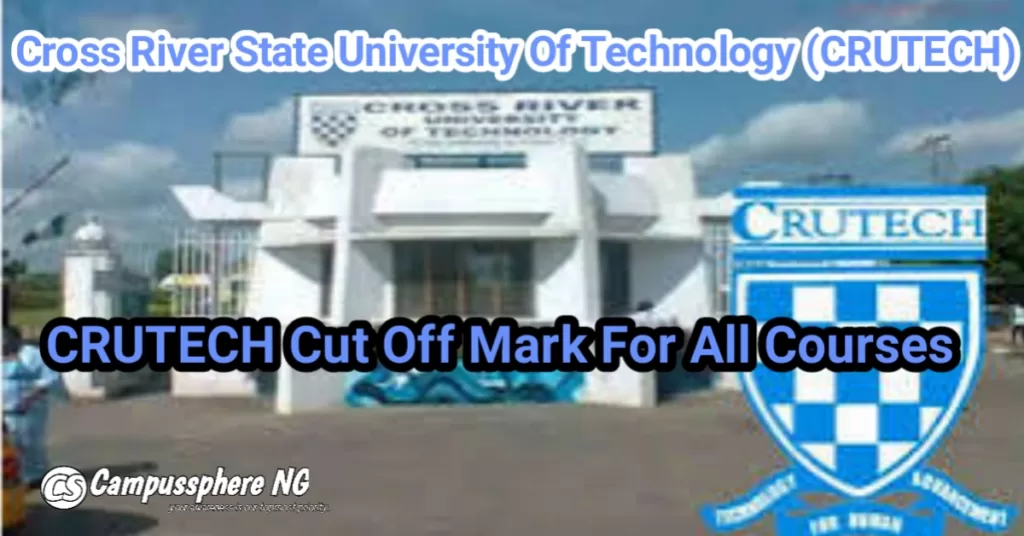 CRUTECH Cut Off Mark