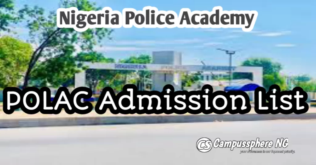 POLAC Admission List