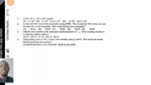 unibadan post utme past questions